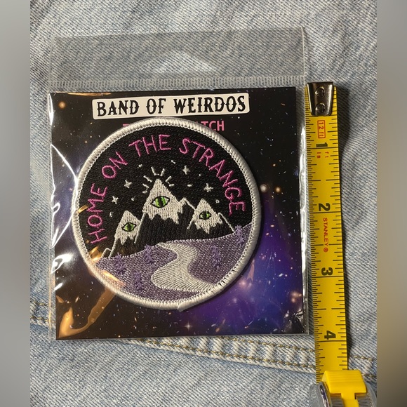Band of Weirdos | Iron on Patch - Home on the Strange - Picture 3 of 4